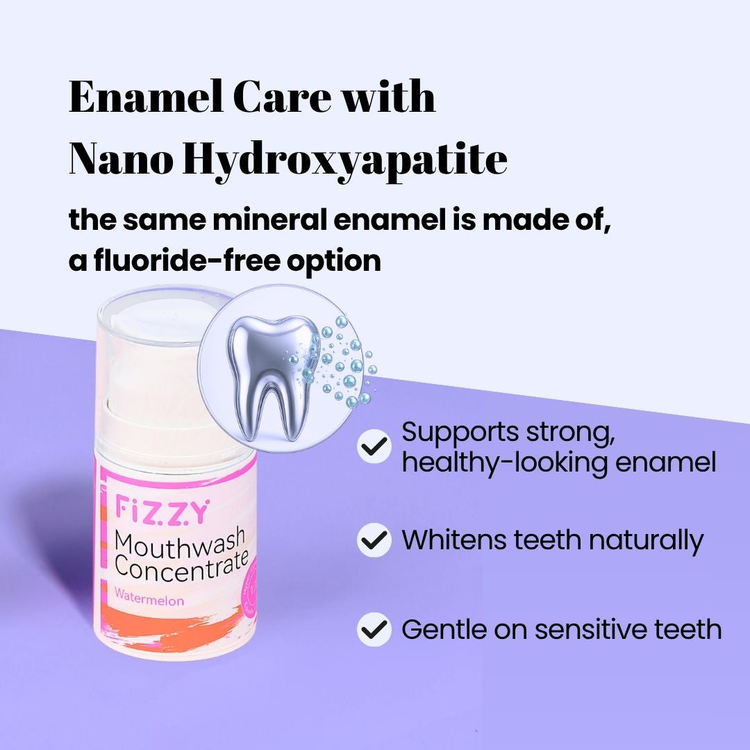 Nano-hydroxyapatite supports enamel